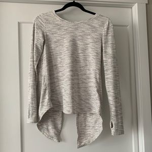 Zyia ash split back long sleeve
